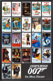 James Bond - 22 Movie Posters Posters