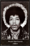 Jimi Hendrix - Halo Portrait Print