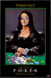 Poker Face Posters by Waldemar Swierzy