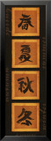 Four Seasons Klein Poster