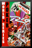 World Series of Poker: Collage Plakater af Craig DeThomas World Series of Poker: Collage Plakater af Craig DeThomas