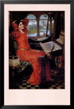 La dama de Shalott, ca. 1916 Láminas por John William Waterhouse La dama de Shalott, ca. 1916 Láminas por John William Waterhouse