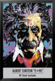 Albert Einstein Posters par David Garibaldi