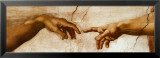Creación de Adán, ca. 1510 (detalle) Pósters por Michelangelo Buonarroti
