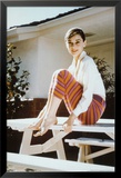 Audrey Hepburn-Stripes Posters