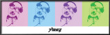 Steez - Dj Doggie Quad Print by Steez 