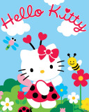 Hello Kitty-Nature Print