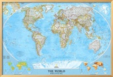 World Political Map Posters