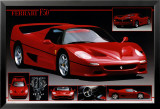 Ferrari F 50 Pósters
