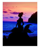 Mermaid Dreams Giclee Print by Julie Fain