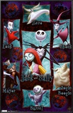 Nightmare Before Christmas - Grid Print