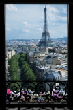 Paris Window Kunstdrucke
