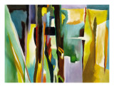 Abstract Variation Reproduction procédé giclée par Hyunah Kim