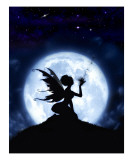 Catch a Falling Star Giclée-tryk af Julie Fain Catch a Falling Star Giclée-tryk af Julie Fain