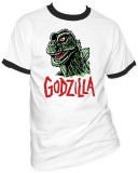 Godzilla - Drawn Ringer Shirt
