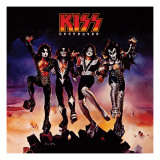 Concert Poster: KISS Reproducción en lienzo de la lámina