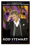 Concert Poster: Rod Stewart, Tour 2004 Lærredstryk på blindramme Concert Poster: Rod Stewart, Tour 2004 Lærredstryk på blindramme