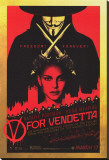V de Vendetta Reproducción en lienzo de la lámina