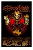 Concert Poster: Ozzfest, 2007 Lærredstryk på blindramme