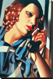 Le Telephone II Leinwand von Tamara De Lempicka