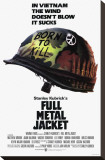 Full Metal Jacket Stretched Canvas Print