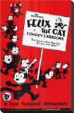 Felix the Cat Stretched Canvas Print