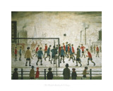 The Football Match Kunstdrucke von L.S. Lowry