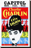 City Lights Płótno naciągnięte na blejtram - reprodukcja