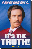 Anchorman: The Legend of Ron Burgundy Stretched Canvas Print