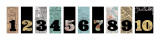 Number Map I Print by Max Carter