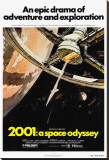 2001: A Space Odyssey Reproduction transférée sur toile