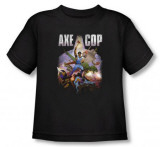 Toddler: Axe Cop - Retro Painting Camisa
