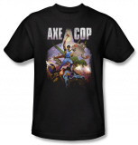 Axe Cop - Retro Painting T-shirts