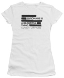 Juniors: Covert Affairs - Espionage Shirts