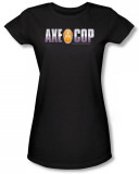 Juniors: Axe Cop - Axe Cop Logo T-Shirt