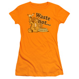 Juniors: Garfield - Waste Not T-shirts
