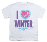 Youth: Dolphin Tale - I Heart Winter T-Shirt