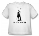 Youth: Army Of Darkness - Boomstick! T-shirts
