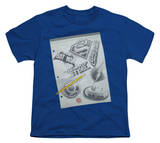 Youth: Justice League - Logo Note Paper T-shirts