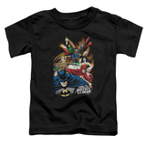 Toddler: Justice League - Starburst T-Shirt