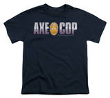 Youth: Axe Cop - Axe Cop Logo Camisas