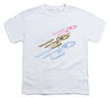 Youth: Star Trek - Retro Tri-Enterprise T-Shirt