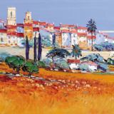 St Paul de Vence Posters by Corbiere 