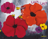 Lady Poppies Poster by Aurélie Pfaadt