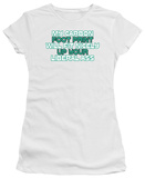 Juniors: My Carbon FootPrint T-shirts