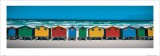 Strandhütten Kunstdrucke
