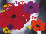 Art Poppies Plakat af Aurélie Pfaadt