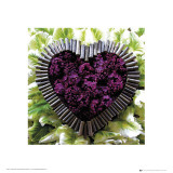 Madalenes Hearts Purple Affiches