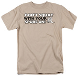 With Spurs On Shirts