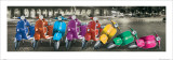 Vespas Rome Kunstdruck